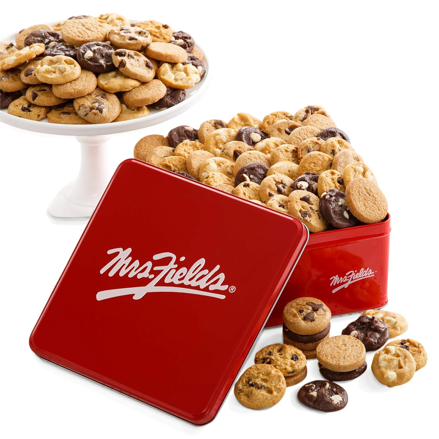 Mrs. Fields Assorted Bite-Sized Cookie Tins