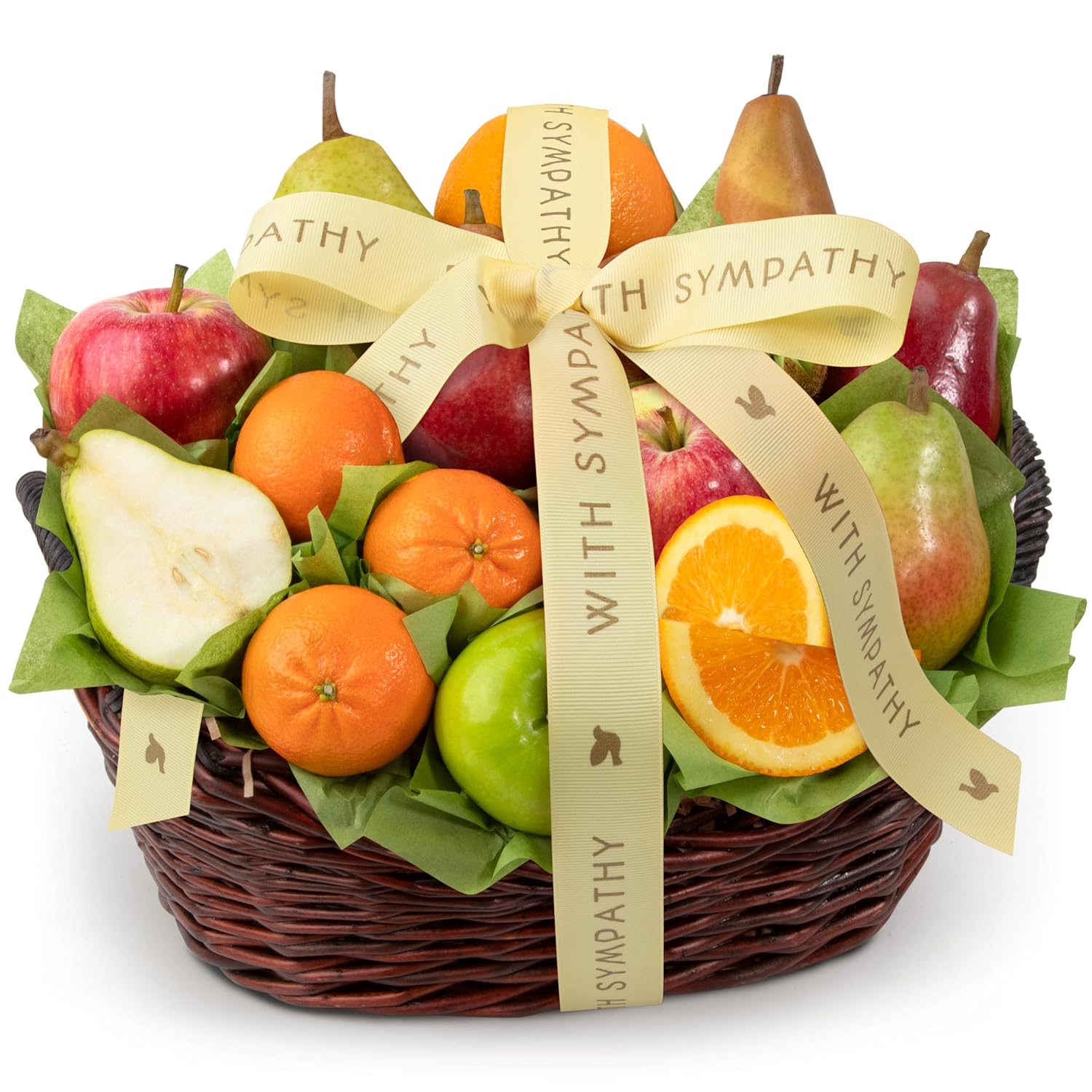 Harvest Gold Fruit Basket - Fresh Fruit Gifts
