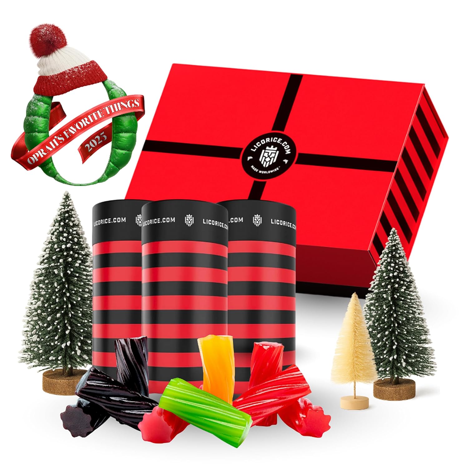 Licorice.com Gourmet Assorted Licorice Gift Set (3 Lbs)