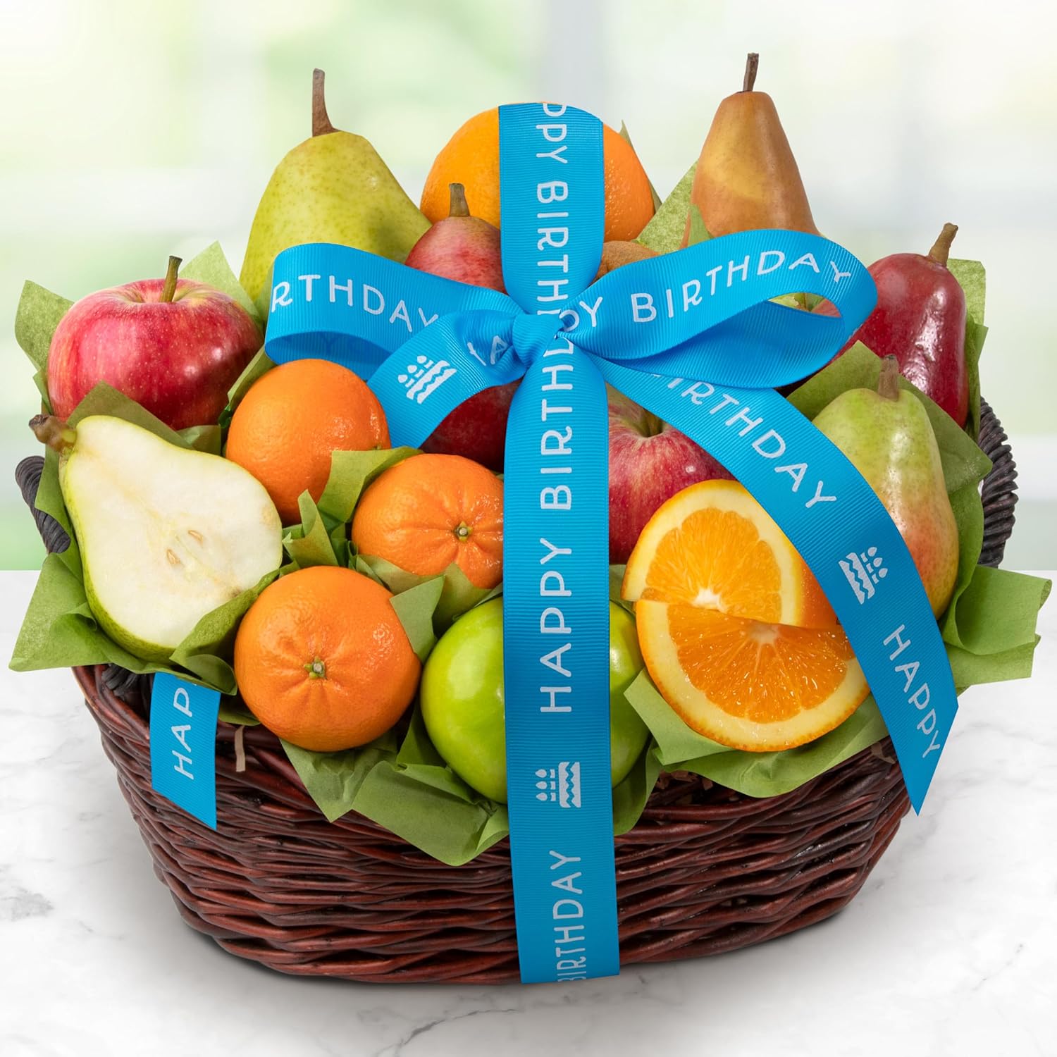 Harvest Gold Fruit Basket - Fresh Fruit Gifts