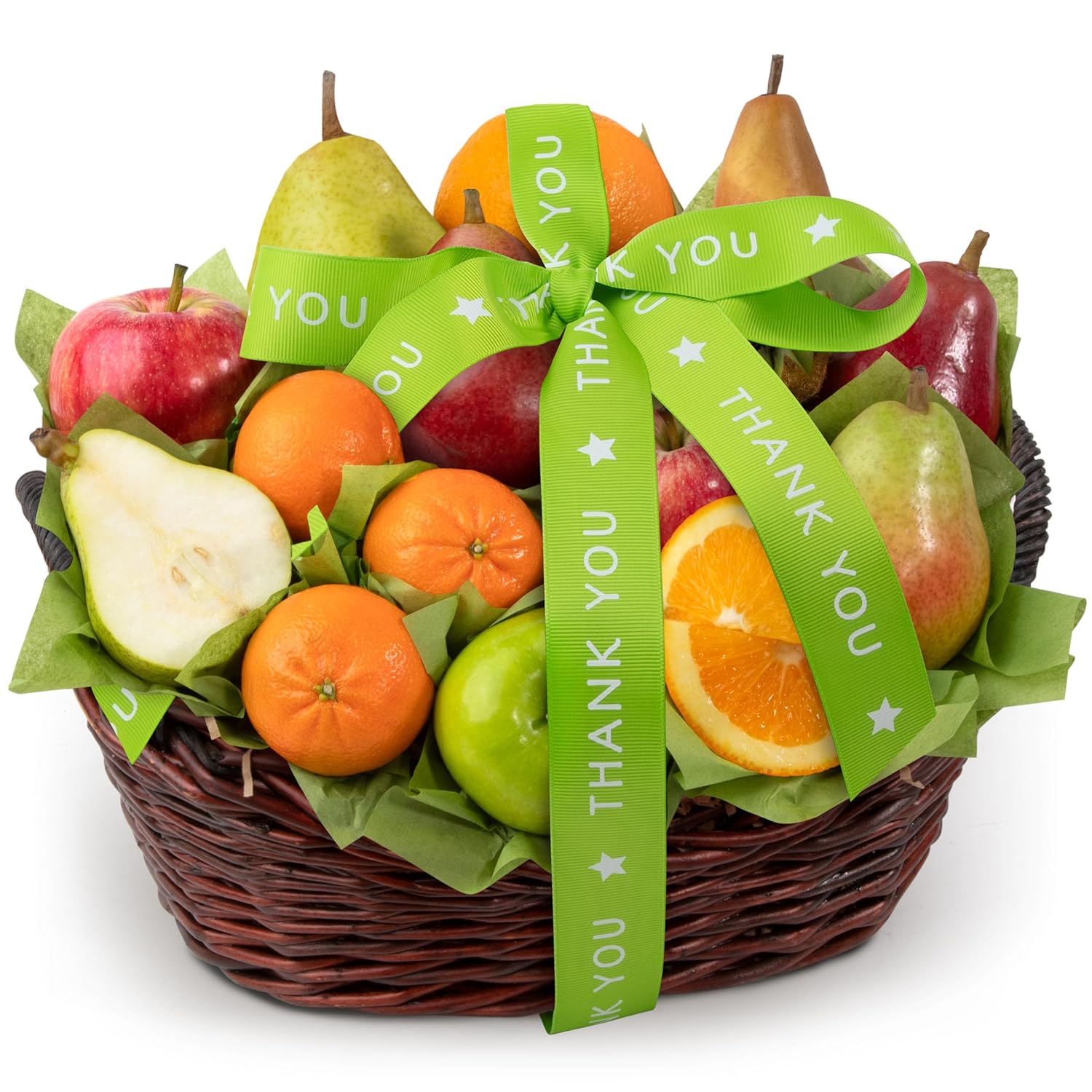 Harvest Gold Fruit Basket - Fresh Fruit Gifts