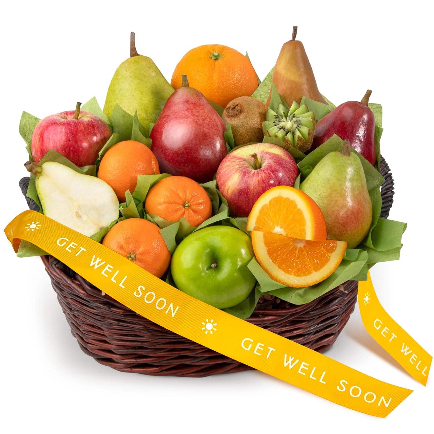 Harvest Gold Fruit Basket - Fresh Fruit Gifts
