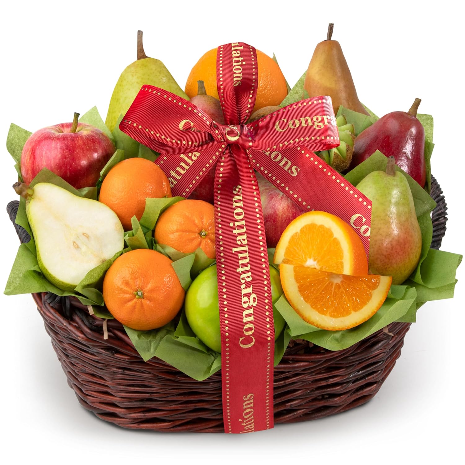 Harvest Gold Fruit Basket - Fresh Fruit Gifts